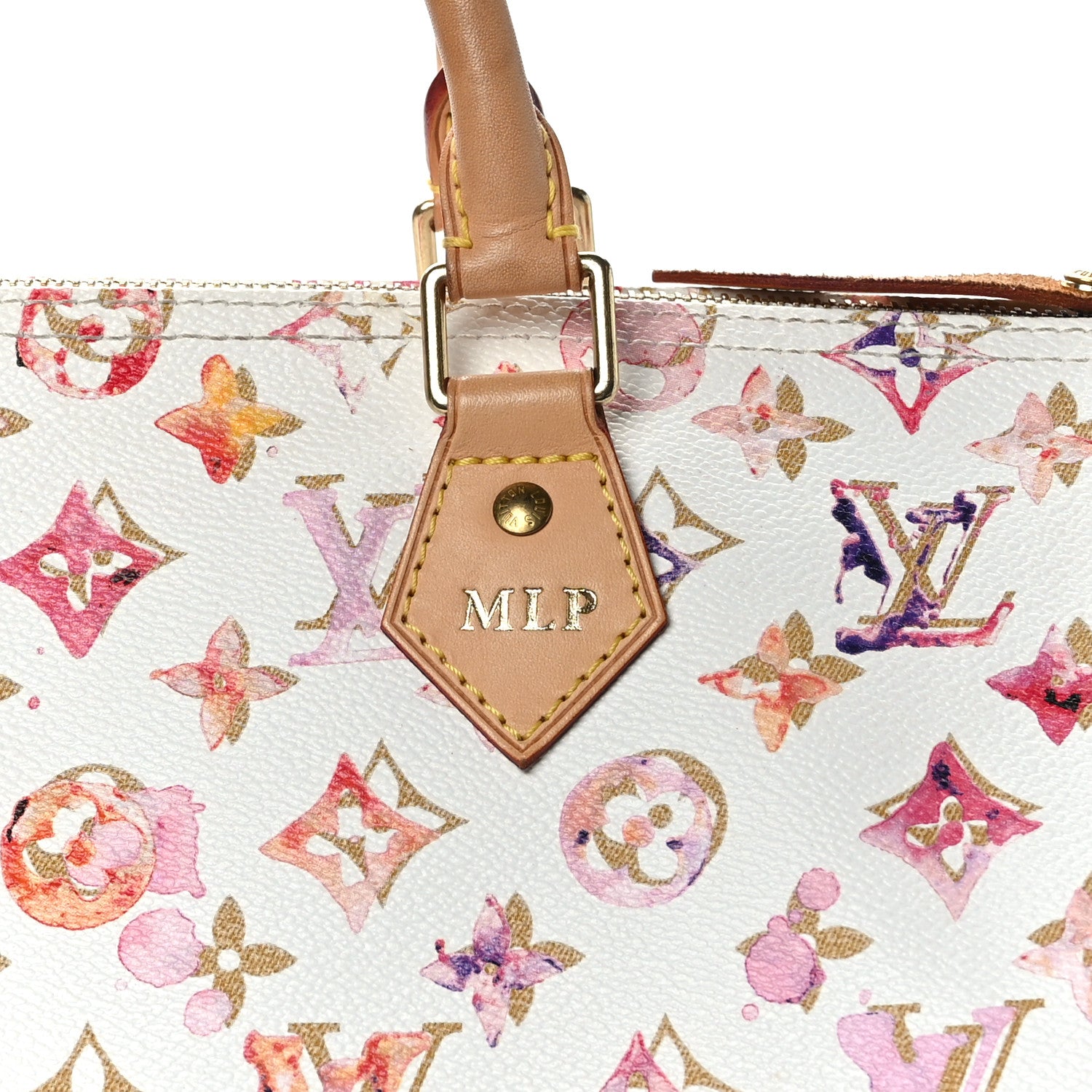 Louis Vuitton Watercolor Aquarelle Speedy 35 White 11 of 12