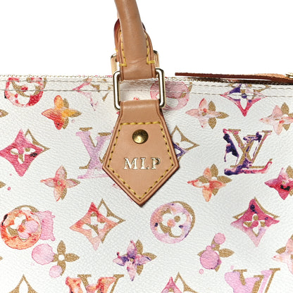 Louis Vuitton Watercolor Aquarelle Speedy 35 White 11 of 12