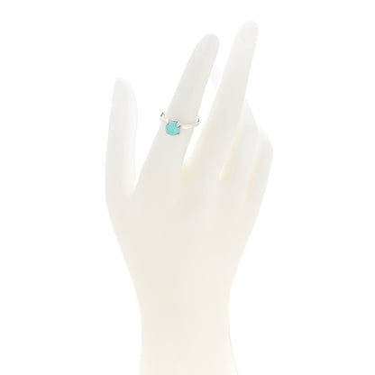 Tiffany Sterling Silver Amazonite Paloma Picasso Sugar Stacks Ring 52 6 2 of 7