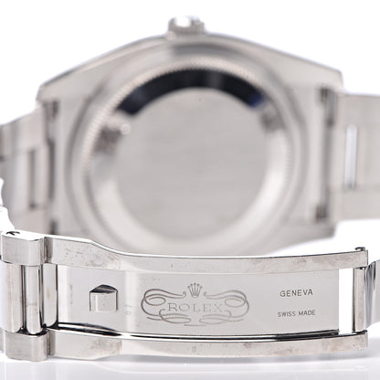 Rolex Stainless Steel 36mm Oyster Perpetual Datejust Watch Black Roman 116200 5 of 6