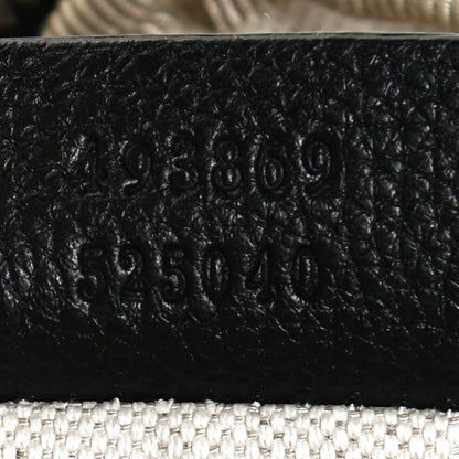 Gucci Grained Calfskin Logo Belt Bag Black 7 of 11
