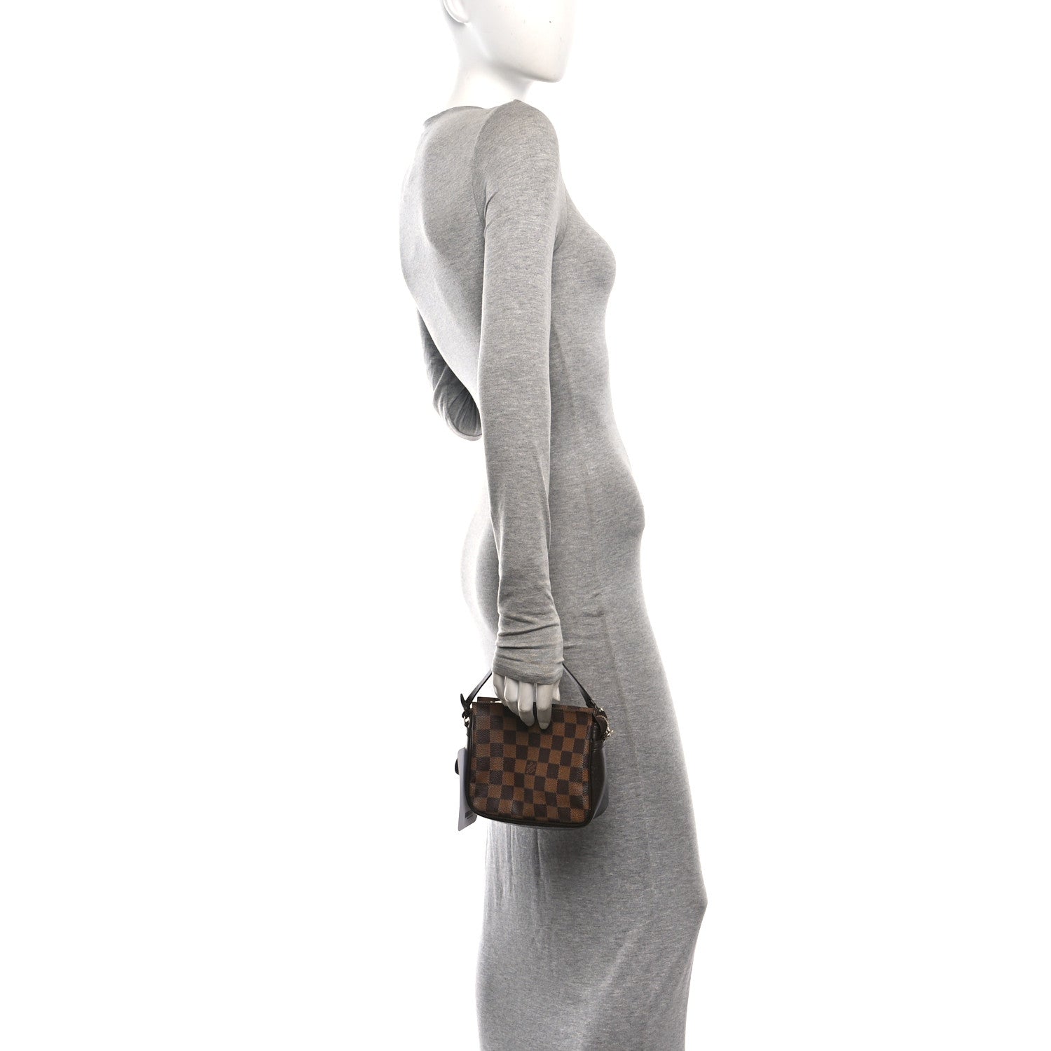 Louis Vuitton Damier Ebene Trousse Make Up Bag Pochette 2 of 10