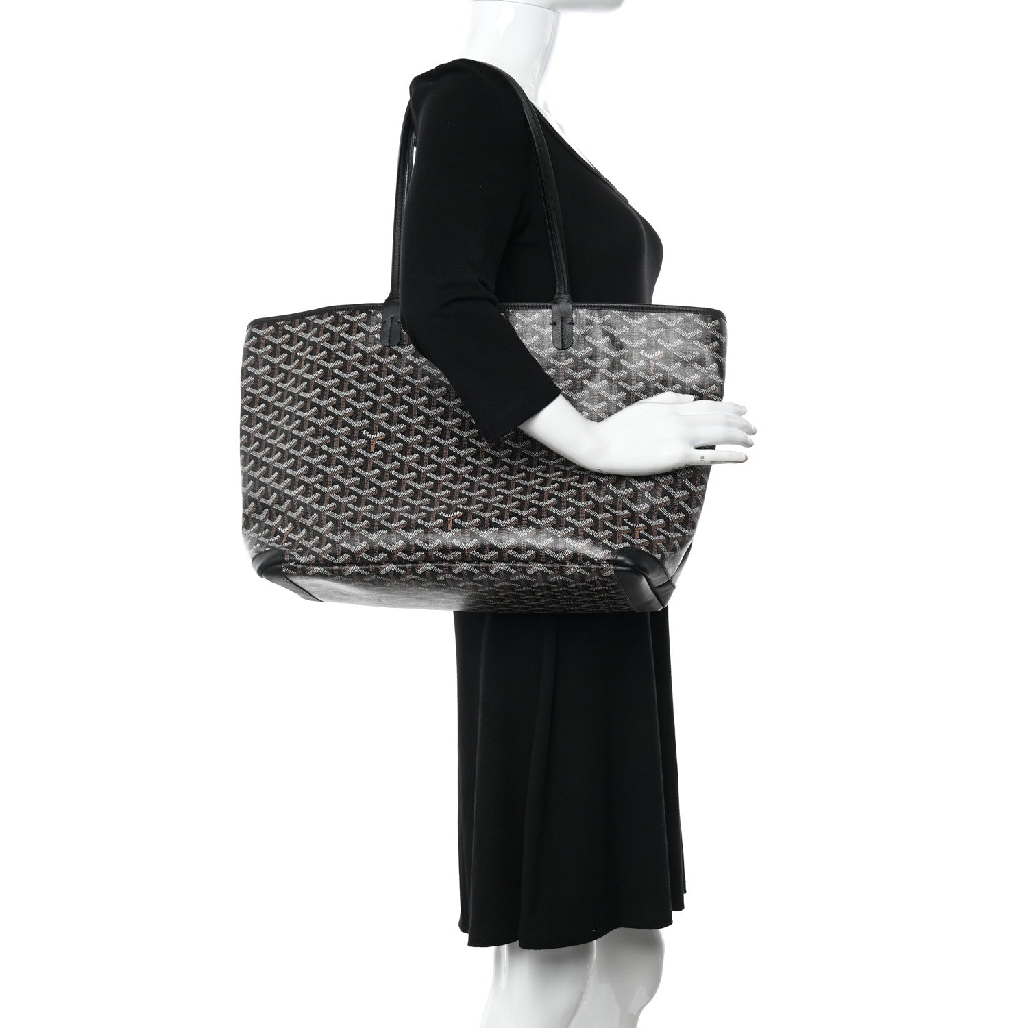 Goyard Goyardine Artois MM Black 2 of 9