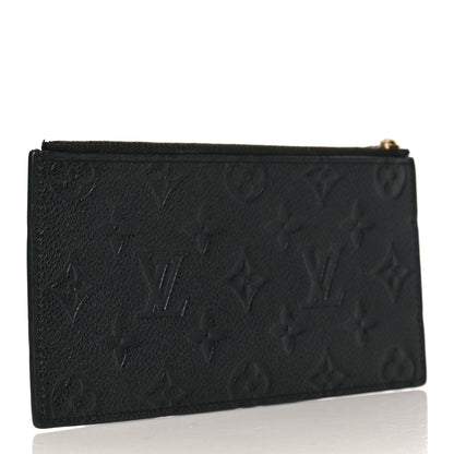 Louis Vuitton Empreinte Felicie Chain Wallet Zippered Insert Black 3 of 6