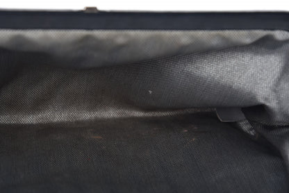 Chanel Lambskin Vertical Quilted Mademoiselle Clutch Black 10 of 14