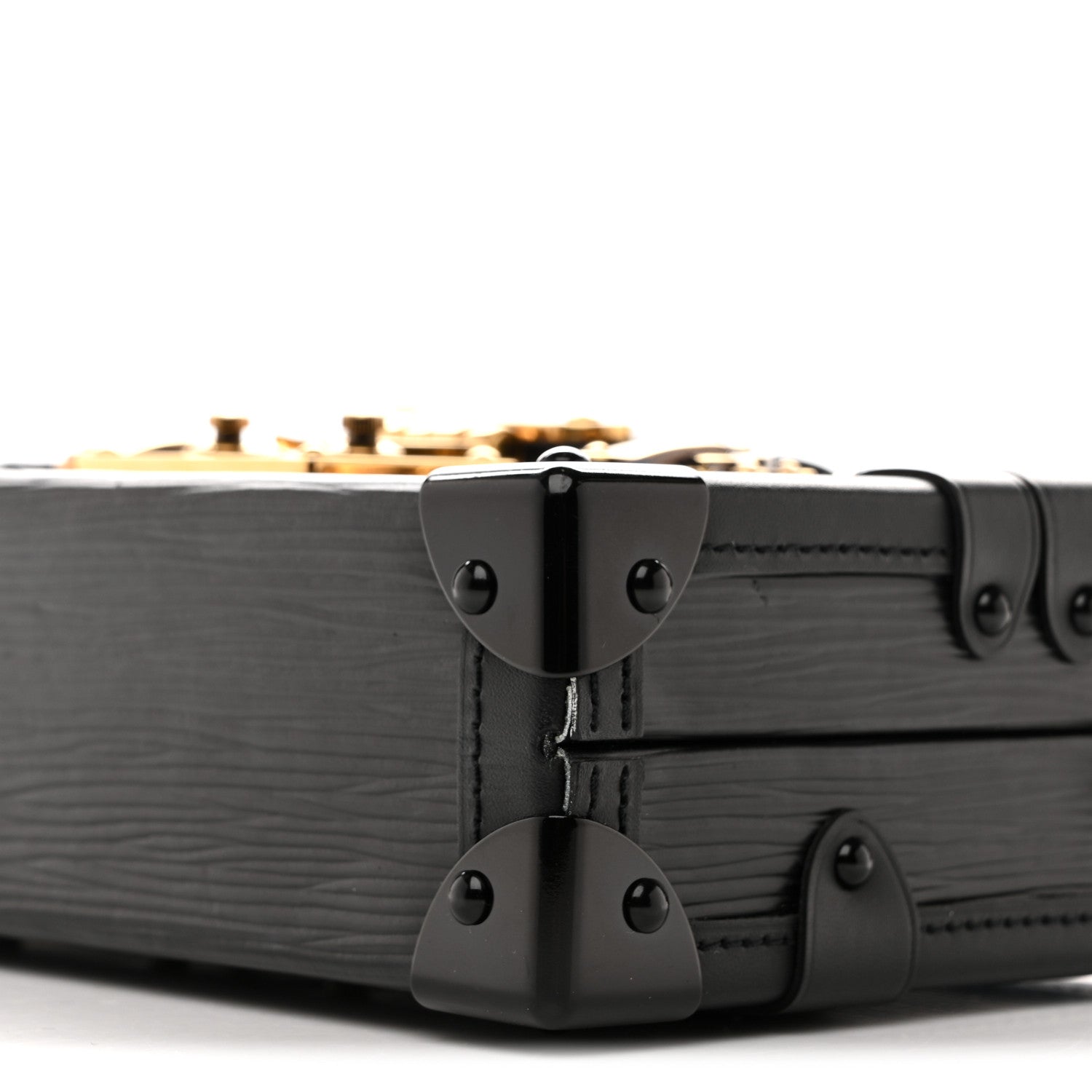 Louis Vuitton Epi Petite Malle Black 8 of 11