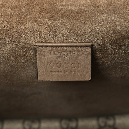 Gucci GG Supreme Monogram Small Dionysus Shoulder Bag Taupe 6 of 7