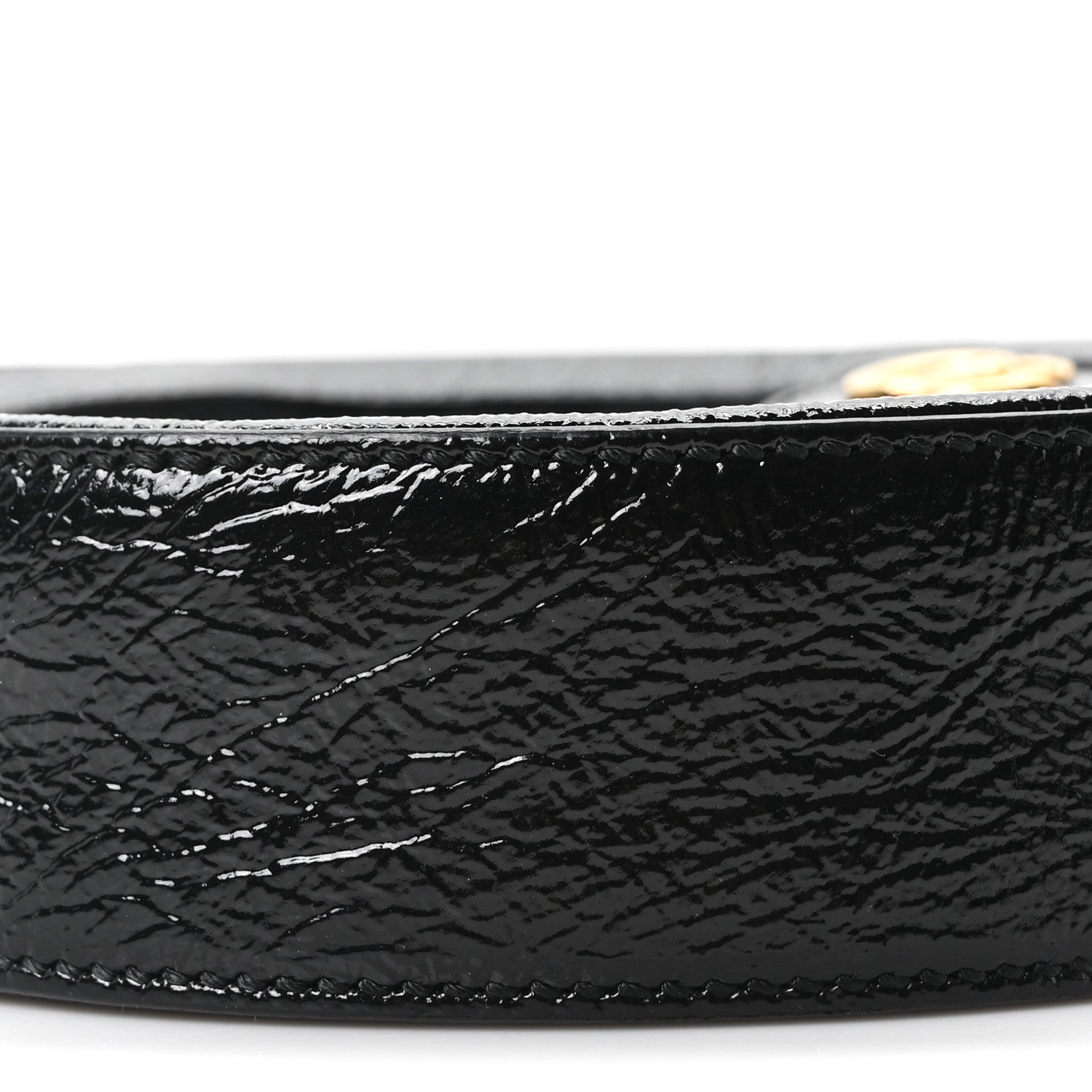 Gucci Suede Patent Web Mini Ophidia Round Shoulder Bag Black 10 of 11