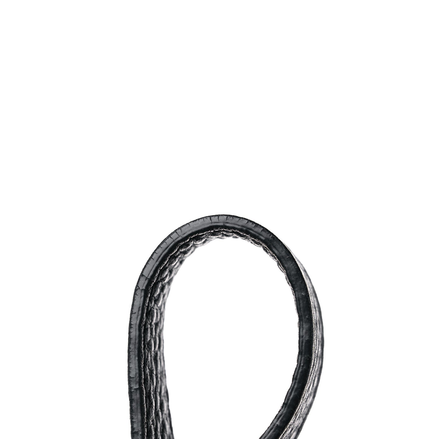 Vitello Daino Shoulder Bag Black