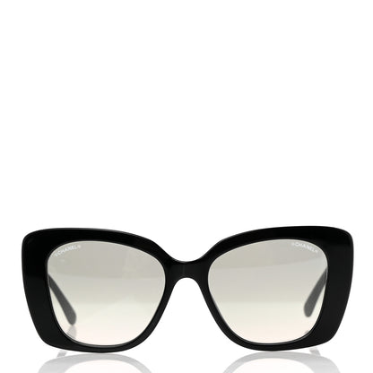 Chanel Acetate Strass Square Sunglasses 5422-B Black 2 of 8