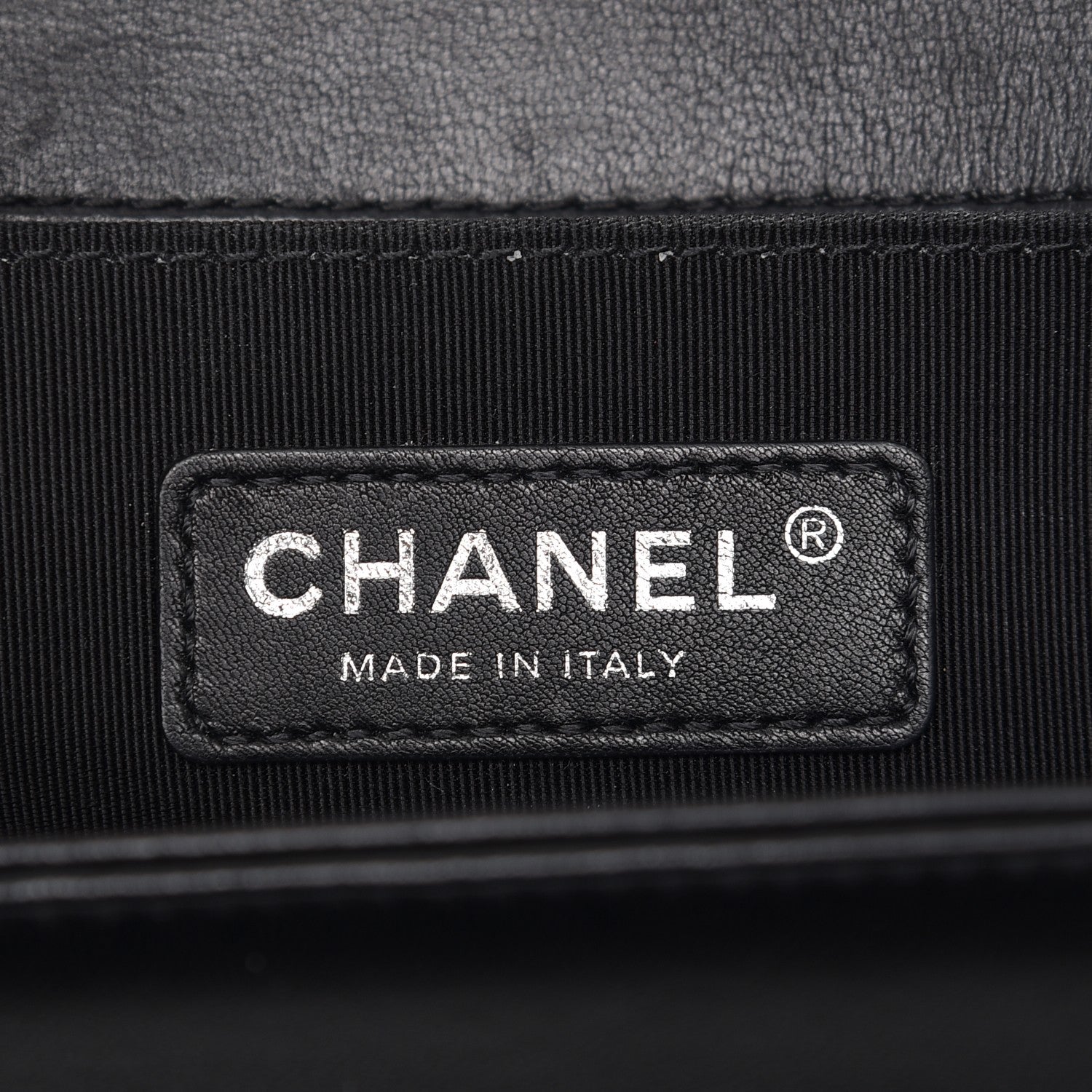 Chanel Lambskin Quilted Medium Boy Flap Black 6 of 8