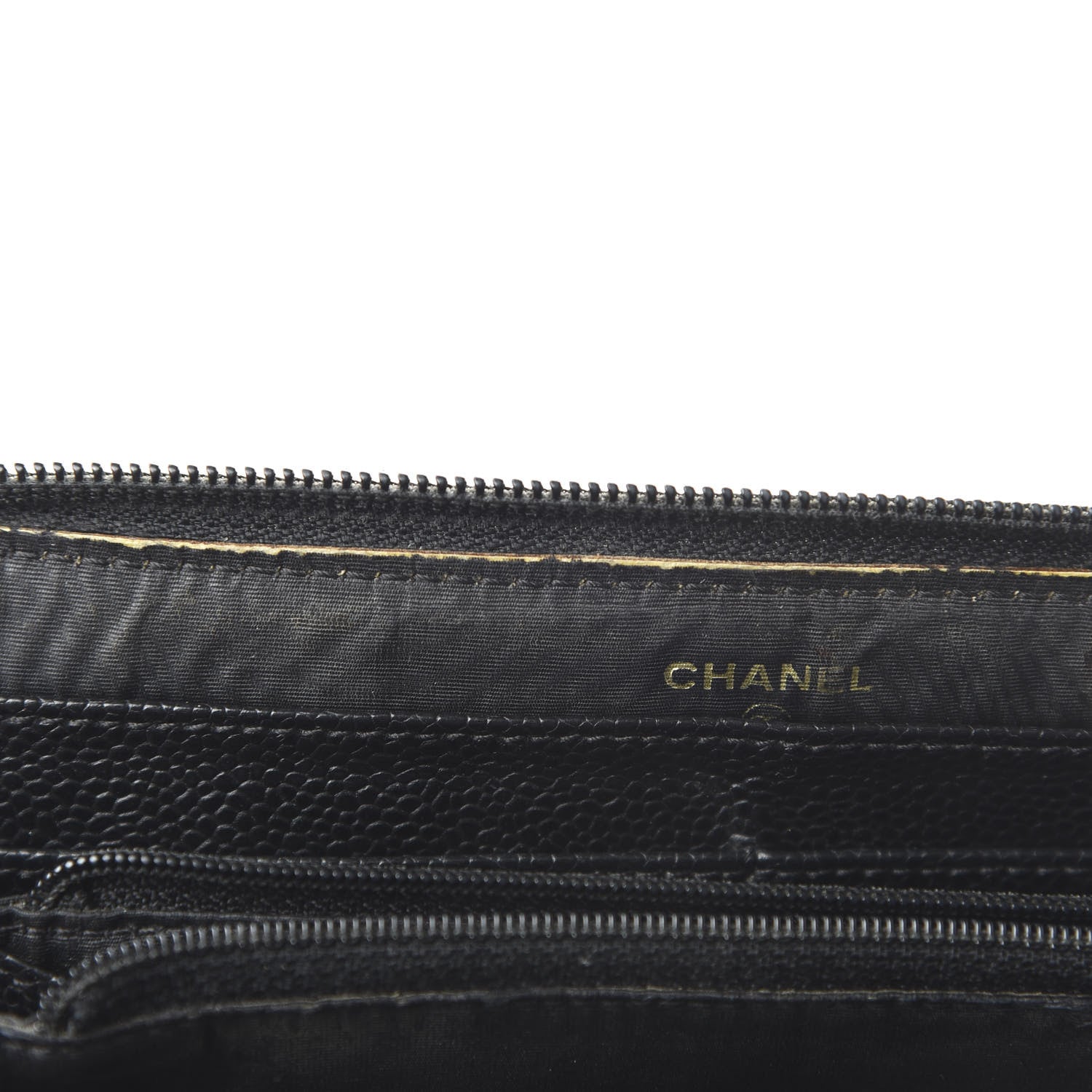 Chanel Caviar Large Timeless CC Zip Around Wallet Black 15 of 16