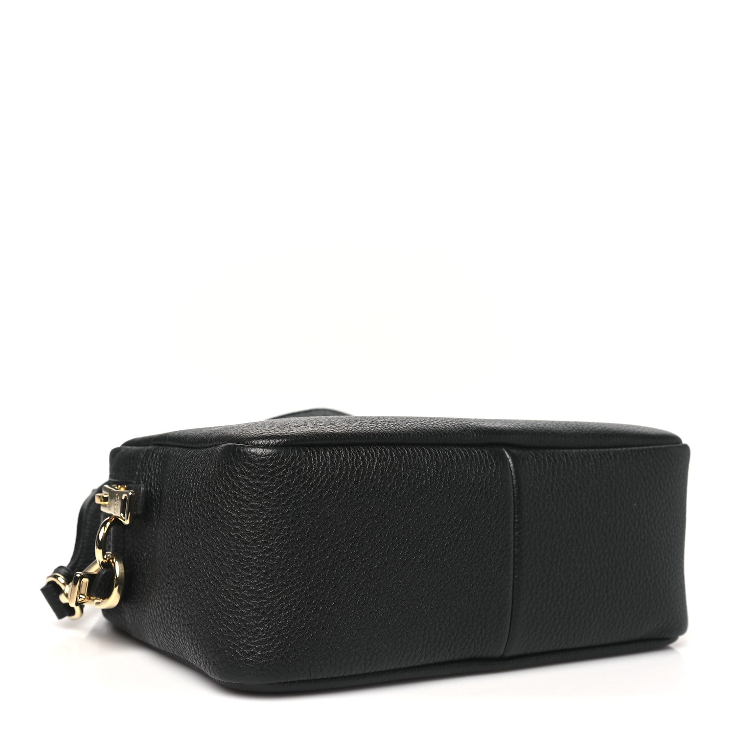 Prada Vitello Daino Soft Medium Double Zip Shoulder Bag Black