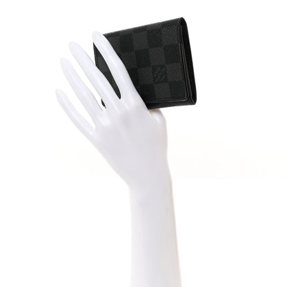 Louis Vuitton LOUIS VUITTON Damier Graphite Envelope Business Card Holder 2 of 8