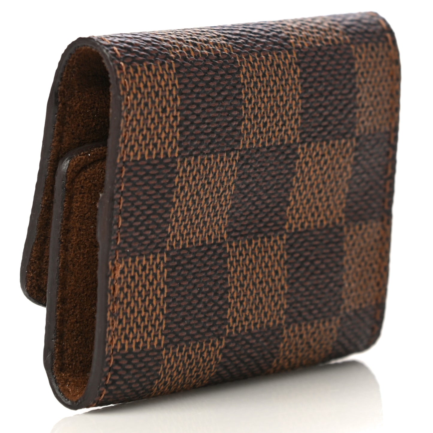 Damier Ebene Cufflinks Case