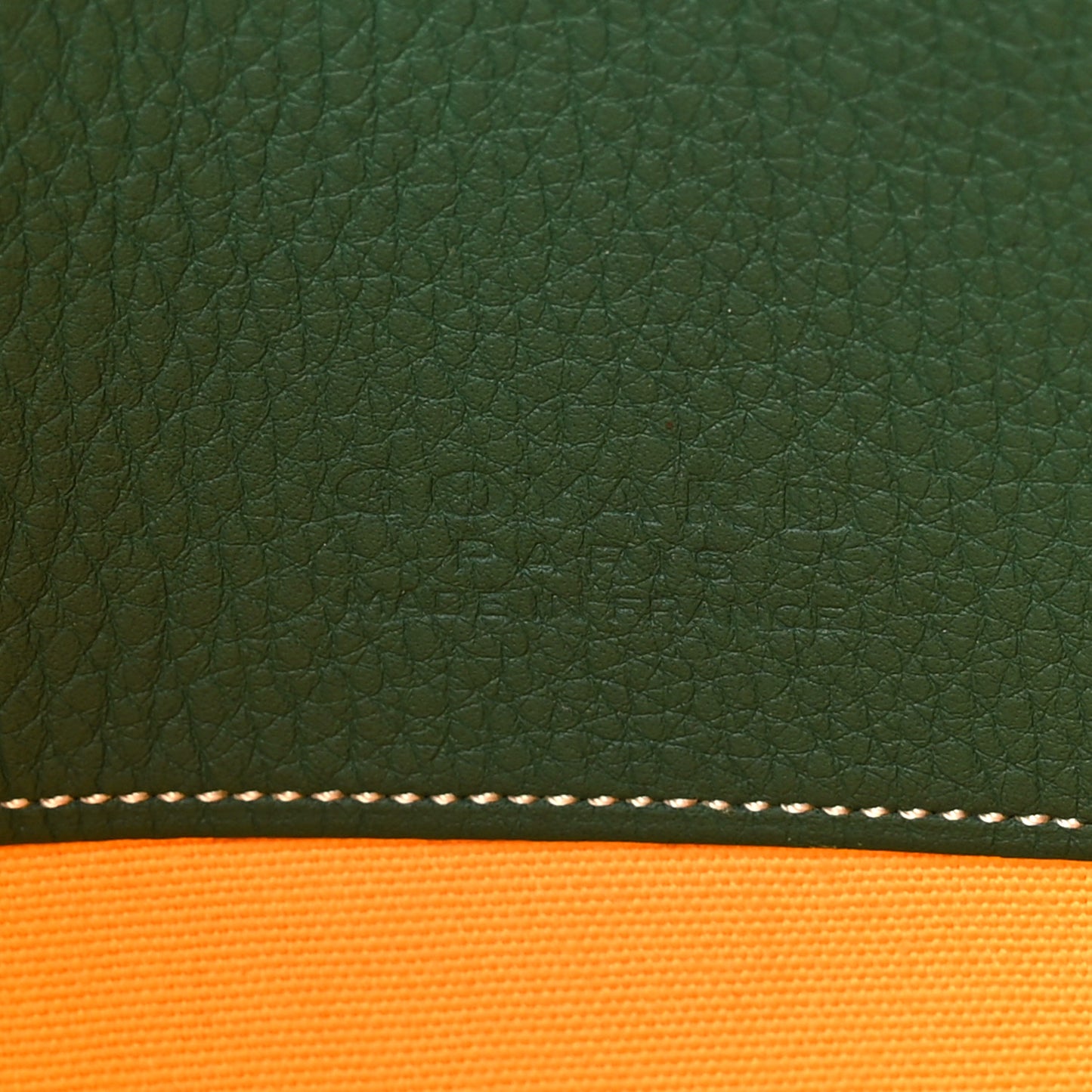 Goyardine Senat Pochette MM Green