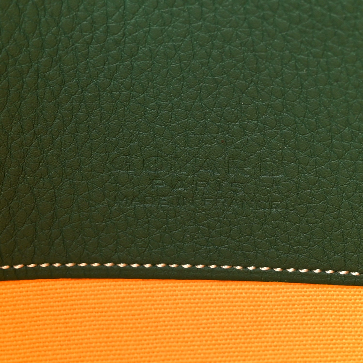 Goyard Goyardine Senat Pochette MM Green 6 of 6