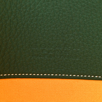 Goyard Goyardine Senat Pochette MM Green 6 of 6
