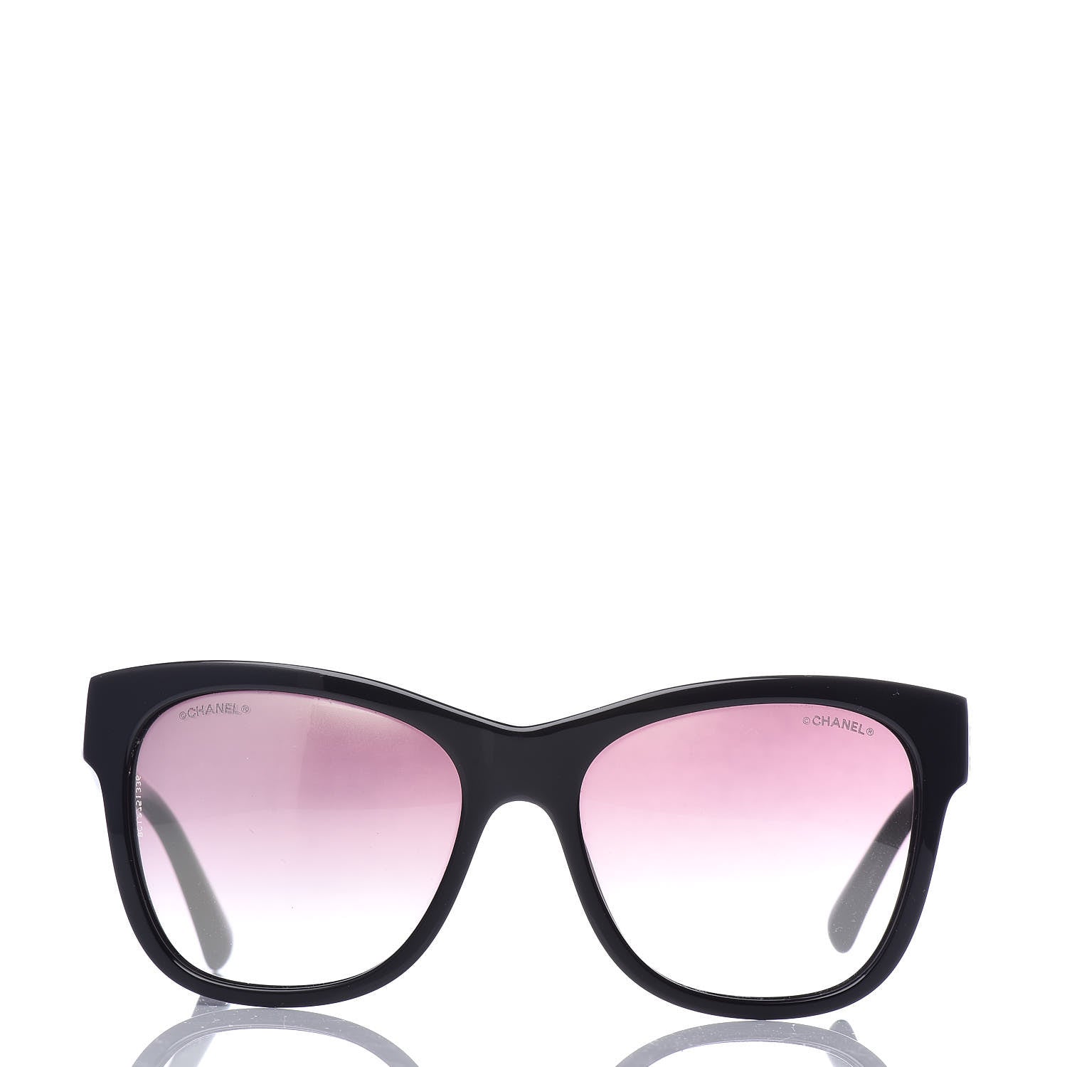 Chanel Acetate Butterfly Sunglasses S5174 Black 2 of 6