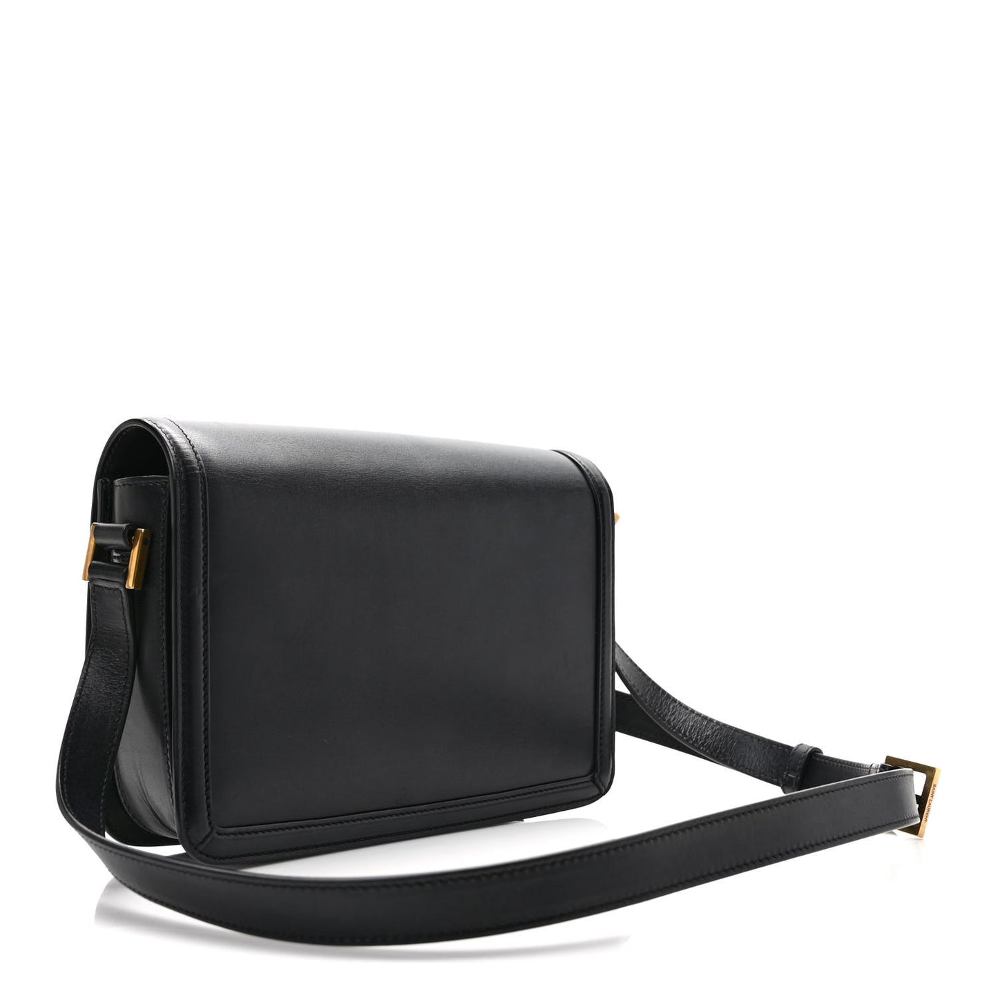 Box Calfskin Monogram Medium Solferino Satchel Black