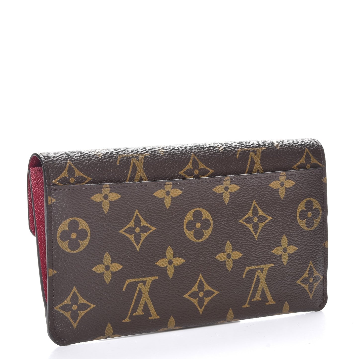 Monogram Jeanne Wallet Fuchsia