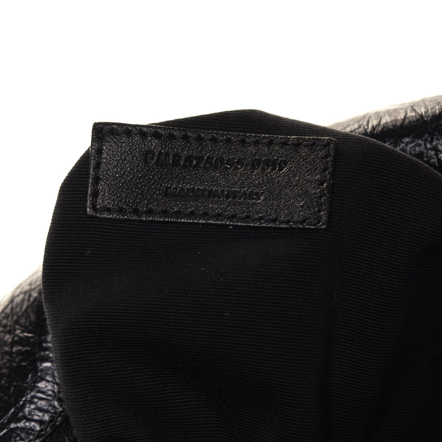 Crinkled Calfskin Matelasse Monogram Medium Niki Chain Satchel Black