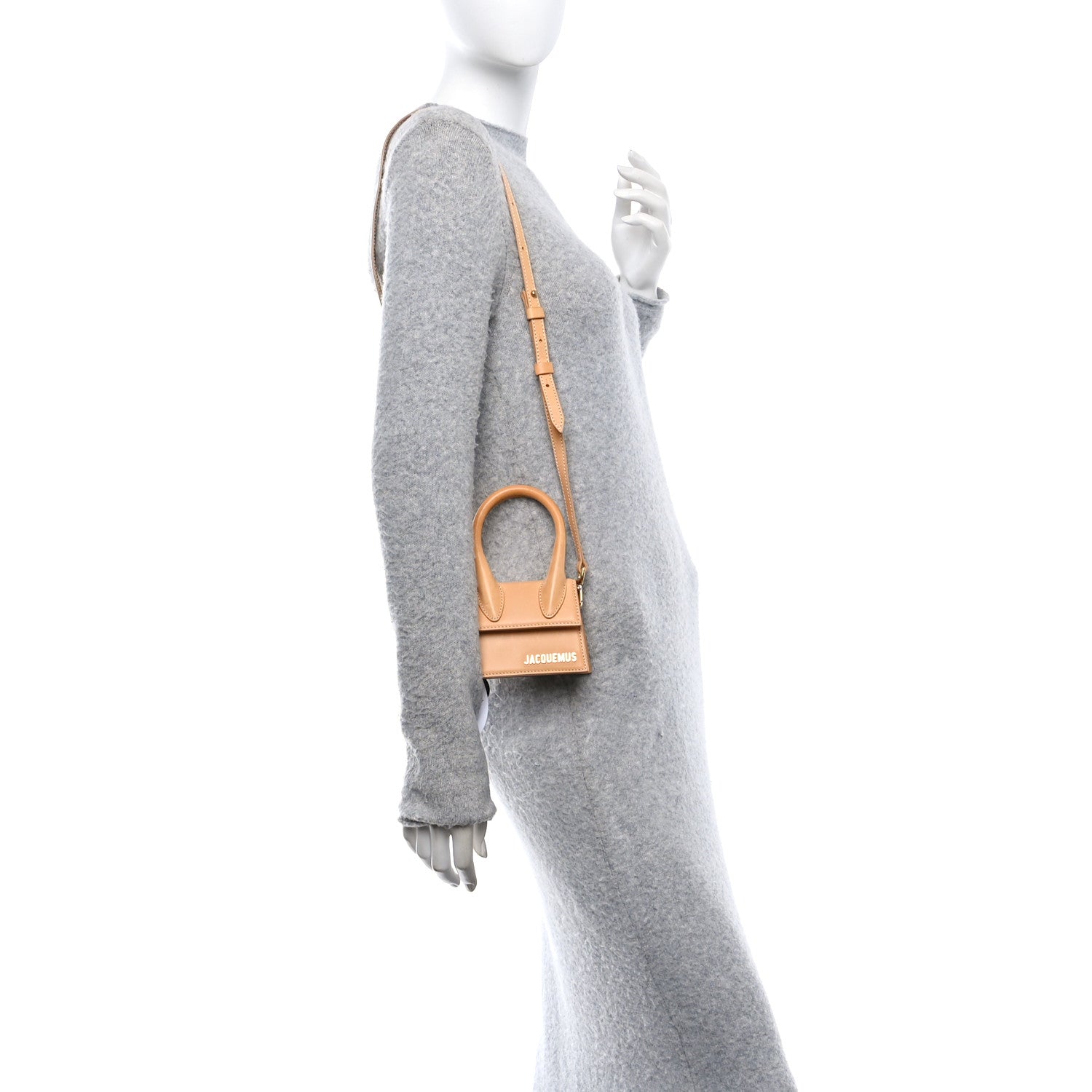 Jacquemus Calfskin Le Chiquito Light Brown 2 of 11
