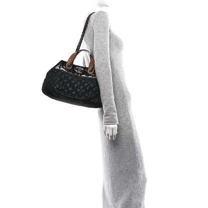 Chanel Iridescent Calfskin Small In The Mix Tote Black 2 of 10