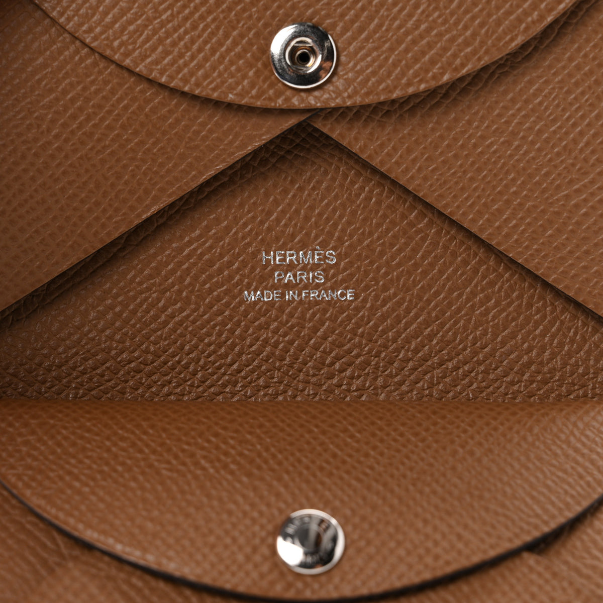 Epsom Calvi Duo Card Case Gold