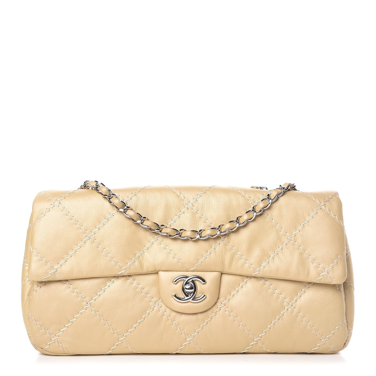 Chanel Calfskin Ultimate Stitch Flap Gold 1 of 10