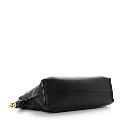 Loewe Nappa Calfskin Mini Flamenco Knot Clutch With Chain Black 4 of 9