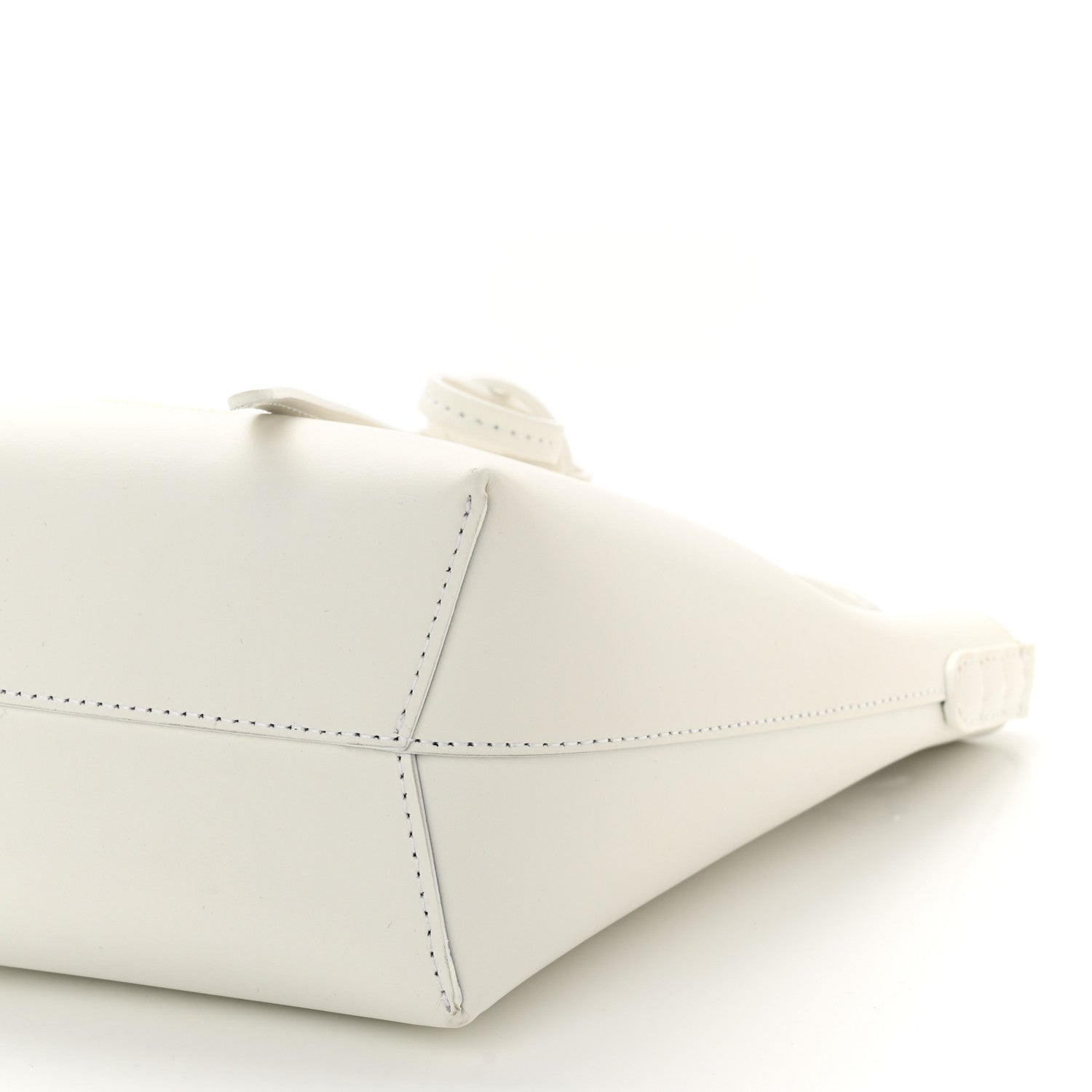 Mansur Gavriel Calfskin Mini Mini Bucket Bag White 9 of 9