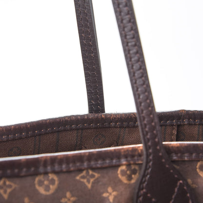 Louis Vuitton Monogram Idylle Neverfull MM Fusain 11 of 20