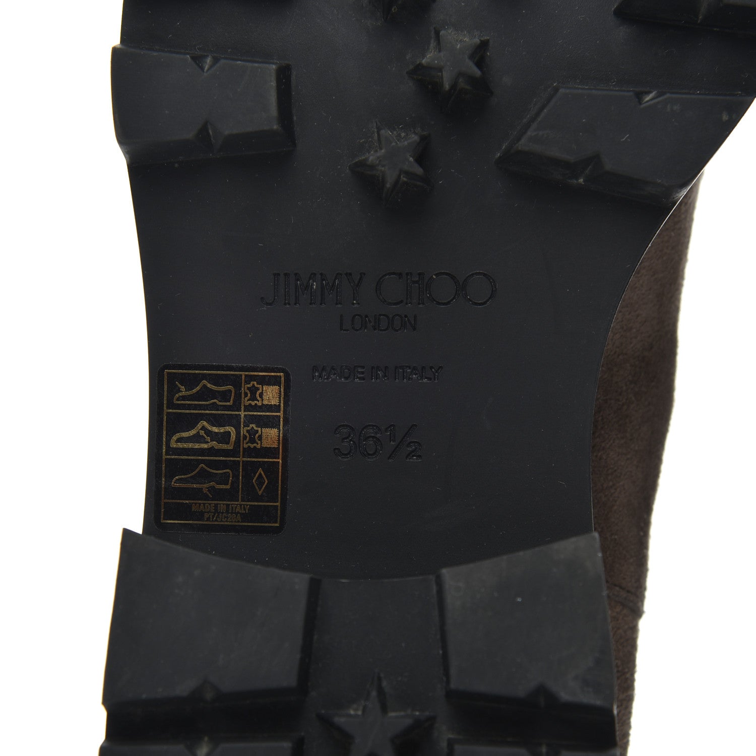 Jimmy Choo Suede Blayse Flat Boots 36.5 Mink 7 of 17