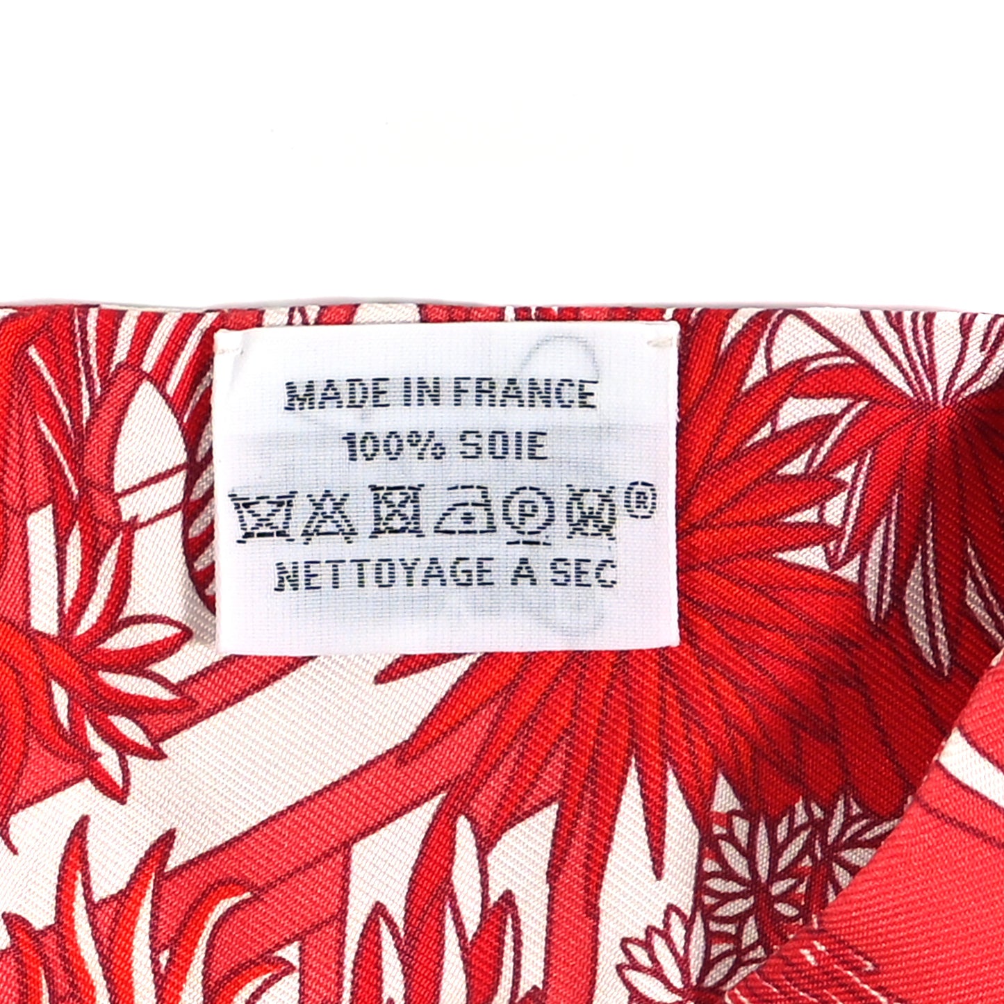 Silk Animapolis Twilly Rouge White