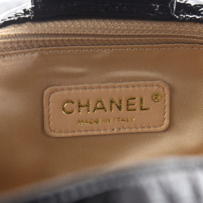 Chanel Vinyl XXL Rock and Chain Flap Black 7 of 9
