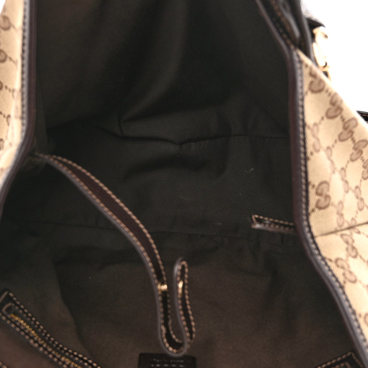 Monogram Small Pelham Shoulder Bag Dark Brown