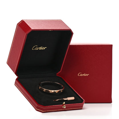 Cartier 18K Rose Gold Love Bracelet 16 9 of 9