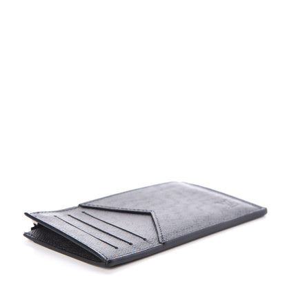 Louis Vuitton Taiga Coin Card Holder Black 4 of 6