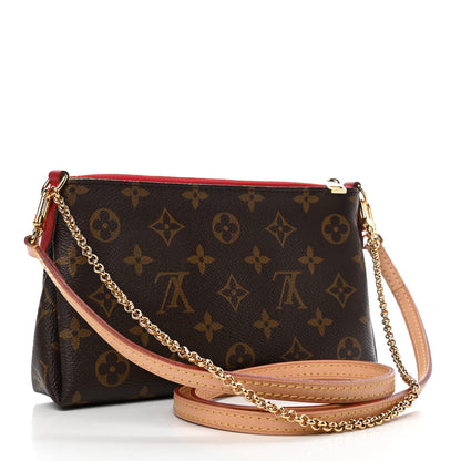 Louis Vuitton Monogram Pallas Clutch Cherry 2 of 4