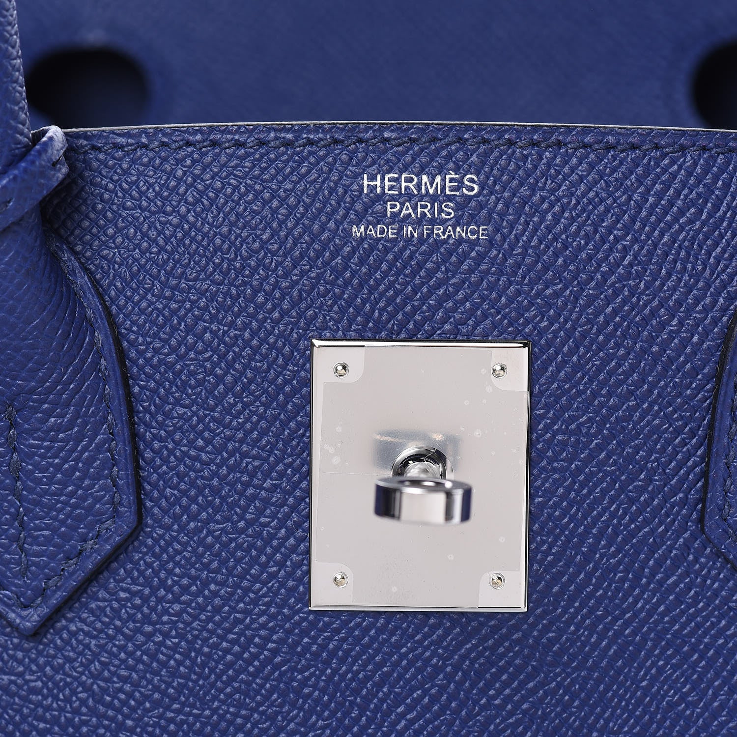 Hermes Epsom Birkin 30 Bleu Encre 13 of 28