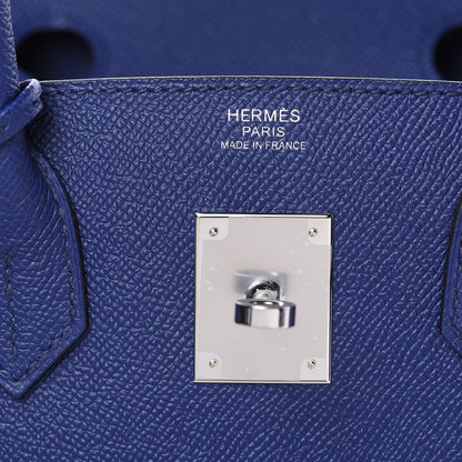 Hermes Epsom Birkin 30 Bleu Encre 13 of 28