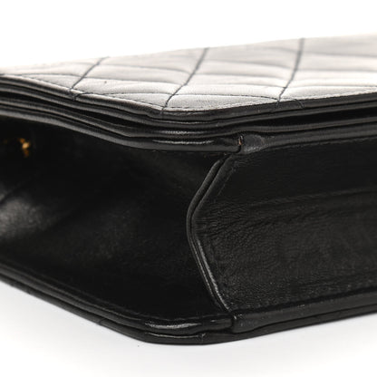 Chanel Lambskin Quilted Mini Flap Black 9 of 10