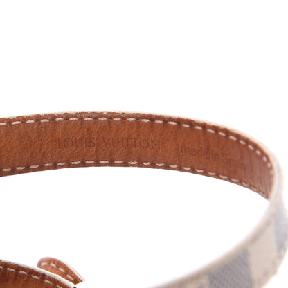 Louis Vuitton Damier Azur Box It Bracelet 17 5 of 6