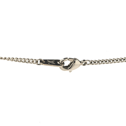 Louis Vuitton Metal LV Instinct Necklace Silver Gold 4 of 6