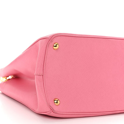 Prada Saffiano Galleria Double Zip Tote Geranio Geranio 8 of 10