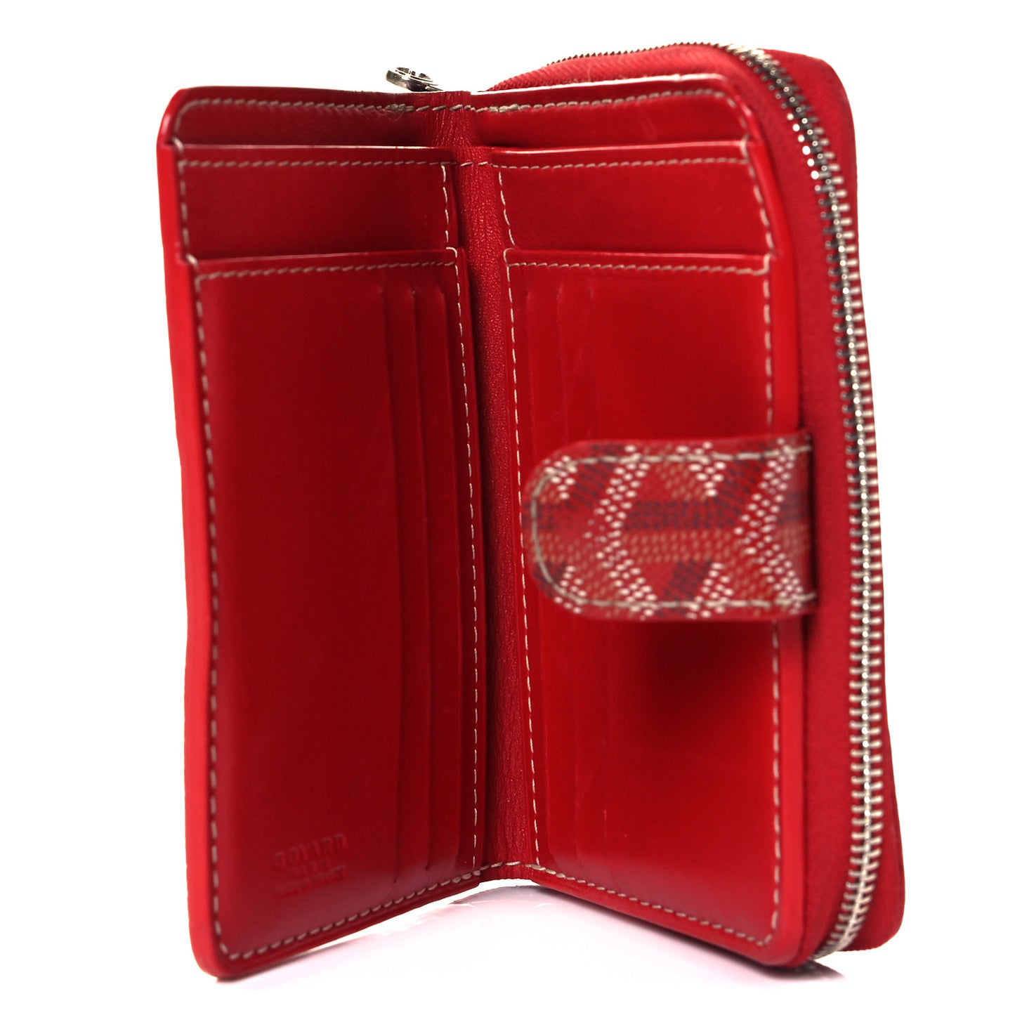 Goyardine Tuileries Wallet Red