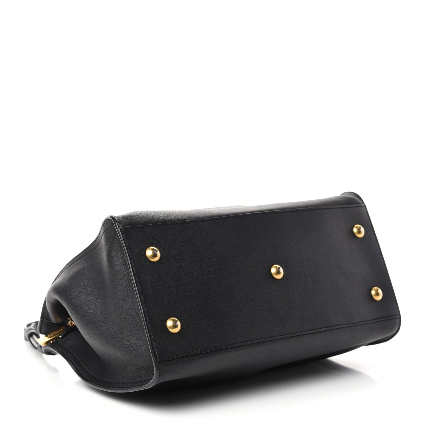 Calfskin Small Classic Y Cabas Black