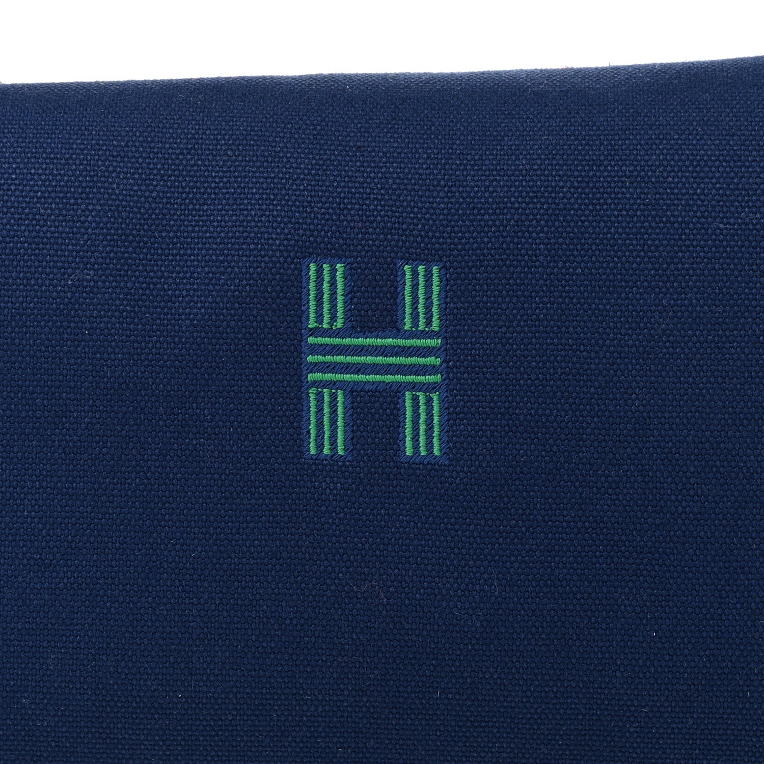 Hermes Canvas Large Bride-A-Brac Pouch Marine 7 of 7