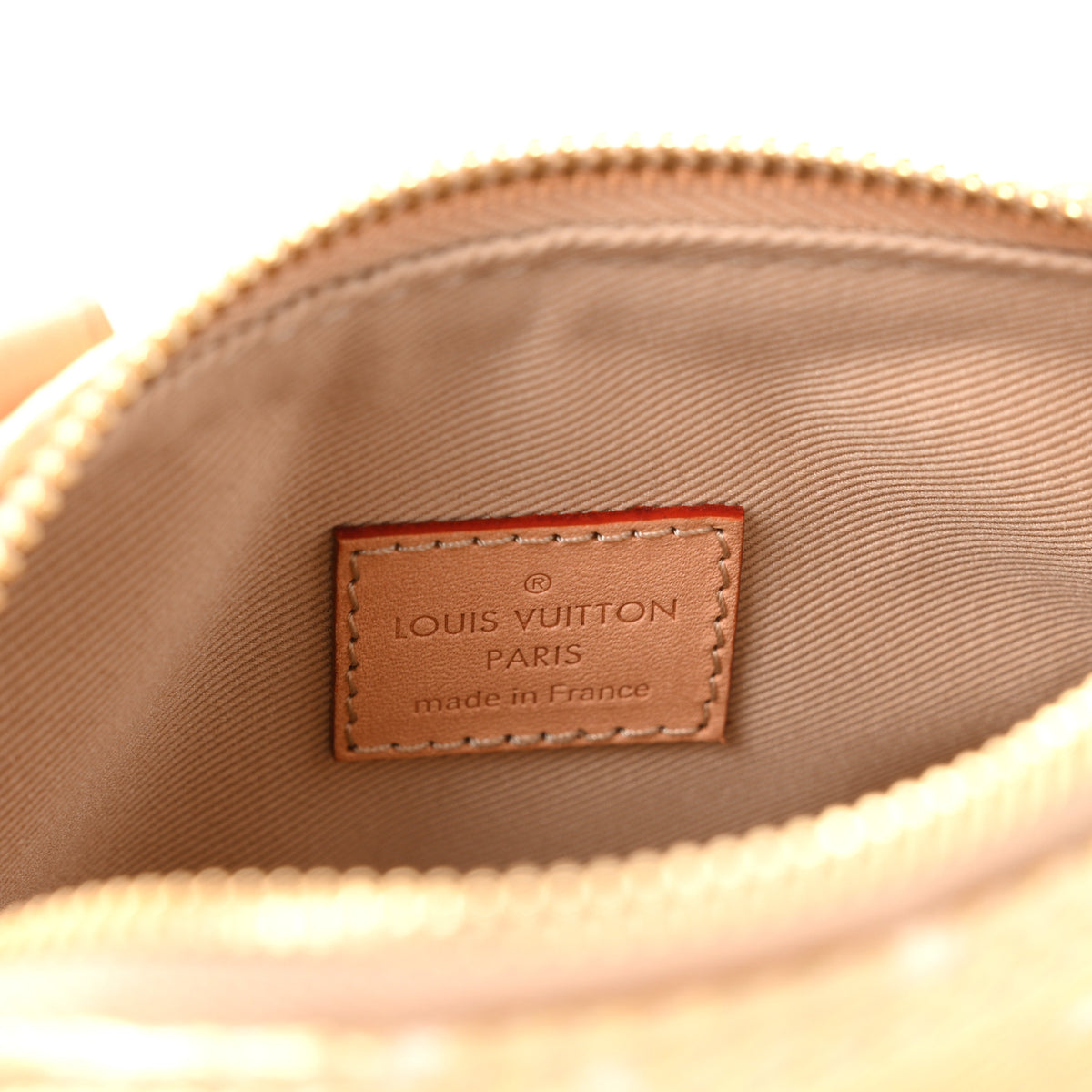 Louis Vuitton Monoglam Nano Speedy Beige 6 of 9